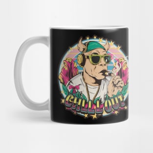 Hip Hop Pitbull Chill Out Artwork Mug